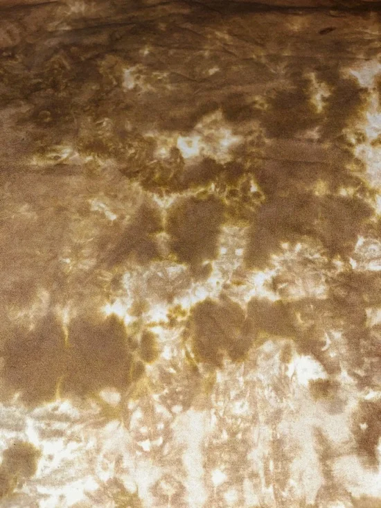 ORIGINAL VINTAGE -Tortoise Tie-Dye  in Brown/Cream LED ZEPPELIN Men’s 2X(read) - Picture 4 of 5